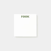 Witte notitieblokken post-it® notes (Voorkant)