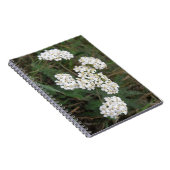 Witte Notitieboek van wilde bloemen (Rechterzijde)