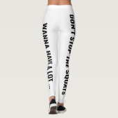 Witte Oefenbroek van TFS Leggings (Achterkant)