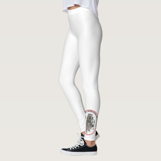 Witte Oefenbroek van TFS Leggings (Links)