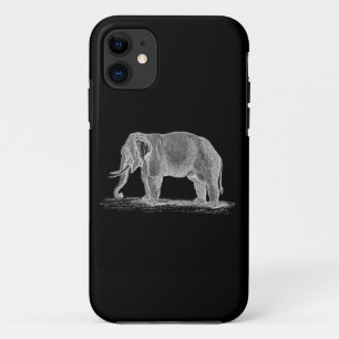 Witte Olifant Antieke Illustratie uit 1800 Case-Mate iPhone Case