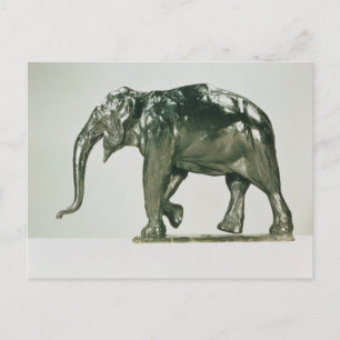 Witte olifant briefkaart
