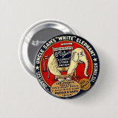 Witte olifant - Button (Voorkant /achterkant)