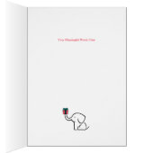 Witte Olifant Cadeau Uitwisseling Kerstfeest (Binnen (Rechts))
