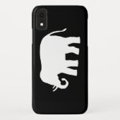 Witte olifant Case-Mate iPhone case (Achterkant)
