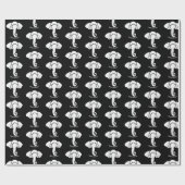 Witte Olifant Familie Thuis Adres Republikein Cadeaupapier (Vlak)