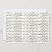 Witte Olifant Foto Kerstmis Kaart (Achterkant)