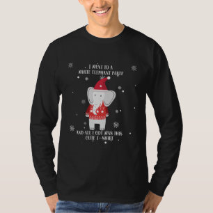Witte olifant geschenken   Cadeau voor mannen & vr T-shirt