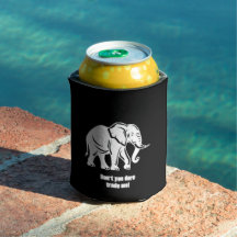 Witte Olifant Grap Geschenk