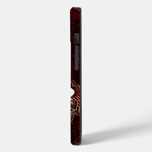 Witte Olifant iPhone / iPad hoesje (Achterkant / Links)