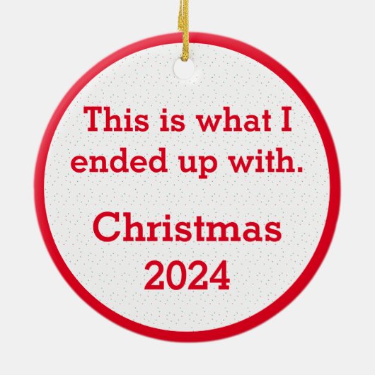 Witte olifant keramisch ornament (Achterkant)