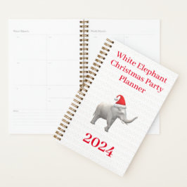 Witte Olifant Kerstfeest Planner
