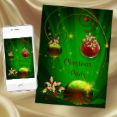 Witte Olifant Kerstfeest uitnodigingen