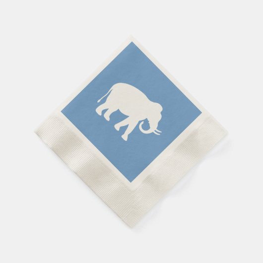 Witte olifant servetten (Hoek)