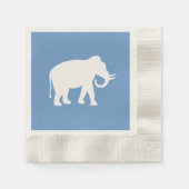 Witte olifant servetten (Voorkant)