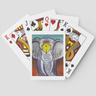 Witte olifant speelkaarten