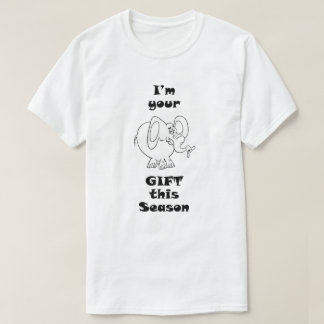 Witte olifant t-shirt