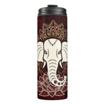 Witte Olifant Thermische Tumbler