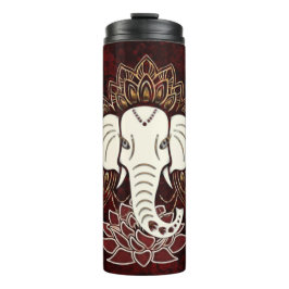 Witte Olifant Thermische Tumbler Thermosbeker