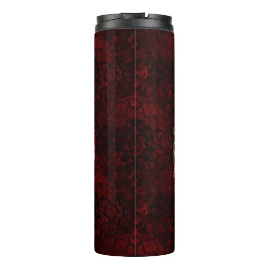 Witte Olifant Thermische Tumbler Thermosbeker (Achterkant)