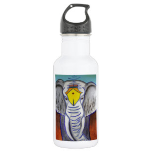 Witte olifant waterfles