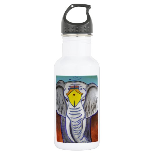 Witte olifant waterfles  (Voorkant)