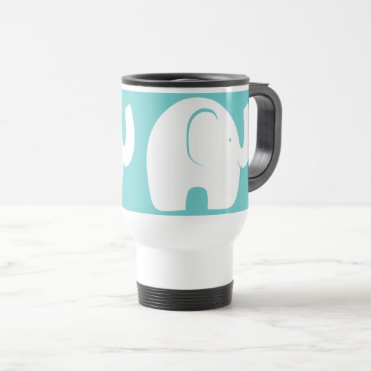 Witte olifanten boven Aqua Reisbeker (Voorkant rechts)