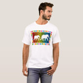 Witte olifanten t-shirt (Voorkant volledig)
