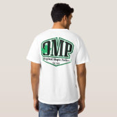 Witte OMP T-Shirt met 2 zijden (Achterkant volledig)