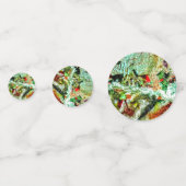 Witte oogverblindende abstract Tafel Confetti, Ont Confetti (Voorkanten)