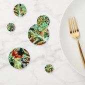 Witte oogverblindende abstract Tafel Confetti, Ont Confetti (Groep)