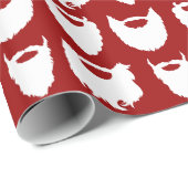 Witte oorten cadeaupapier (Rol Hoek)