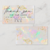 witte opa dank u visitekaartje (Voorkant / Achterkant)