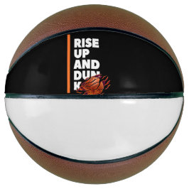 Witte Oranje buik stijgt omhoog en goot honkbal Basketbal