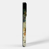 Witte oranje Koele bakstenen muur grafiti Aangepas Case-Mate iPhone Case (Achterkant / Rechts)