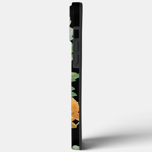 Witte Oranje papaver  Floral Case-Mate iPhone Case (Achterkant / Links)