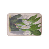  witte orchidee Anguloa Uniflora Lindenia Badmat (Voorkant)