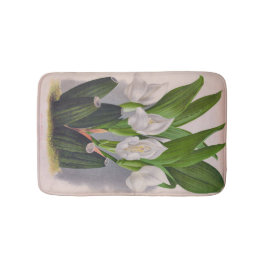  witte orchidee Anguloa Uniflora Lindenia Badmat