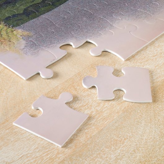  witte orchidee Anguloa Uniflora Lindenia Legpuzzel (Zijkant)