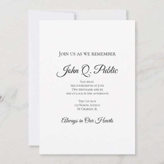 Witte Orchidee Bloemen op Zwart Viering van het Le Kaart (Achterkant)