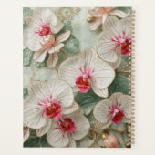 Witte Orchidee Bloemendagelijkse Planner Studie Or (Achterkant)