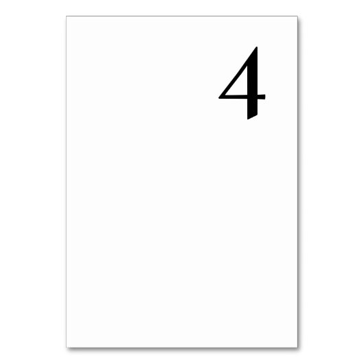 Witte orchidee bruiloft tafel nummers kaart (Achterkant)