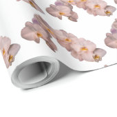 Witte orchidee cadeaupapier (Rol Hoek)