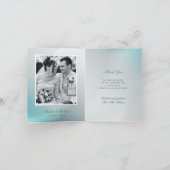 Witte Orchidee - dank u de kaart van de fotonota (Binnen)