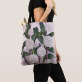  witte orchidee Dendrobrium Purpurem Tote Bag (Dichtbij)