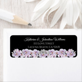 Witte Orchidee Embrace-Wedding- Etiket