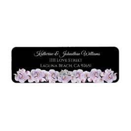 Witte Orchidee Embrace-Wedding- Etiket