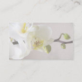 Witte orchidee · Plaats de kaart Plaatskaartje (Achterkant)