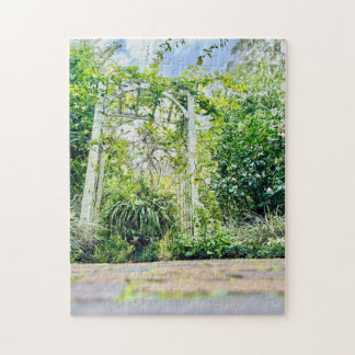 Witte Orchidee Puzzel