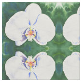 Witte Orchidee Stof (Close Up)